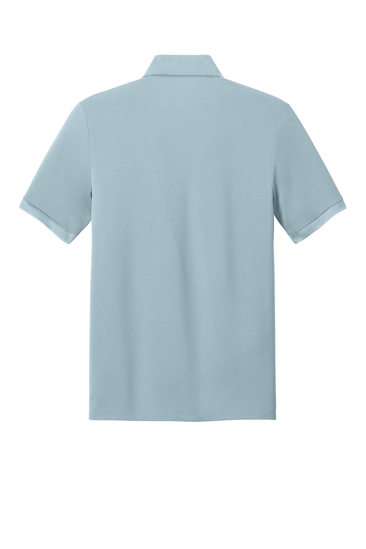 Mercer+Mettle Everyday Performance Polo in Celestial Blue, back flat