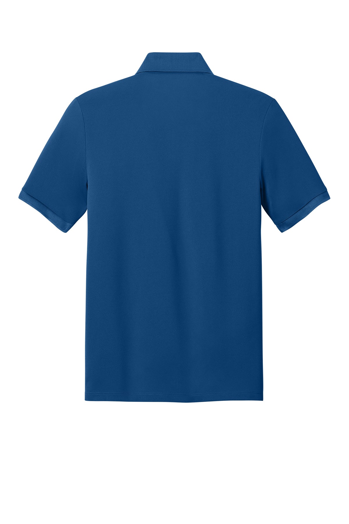 Mercer+Mettle Everyday Performance Polo in True Blue, back flat