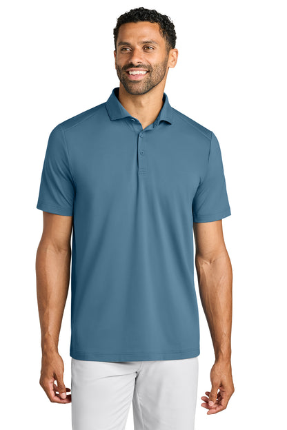 TravisMathew Onward Polo in Copen Blue, front on model