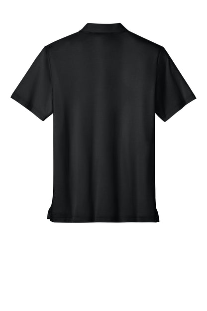 TravisMathew Crestview Polo in Black, back flat