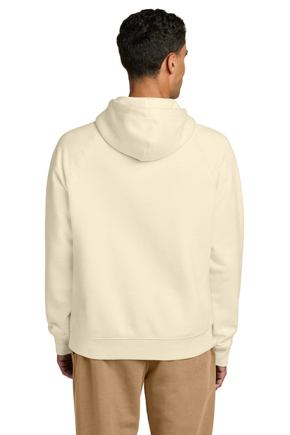 Stanley/Stella Unisex Striker Hooded Sweatshirt in Natural Raw, back on model