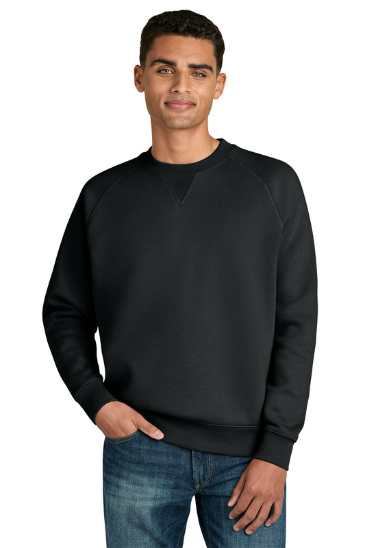 Stanley/Stella Unisex Knoxer Crewneck Sweatshirt in Black, front on model