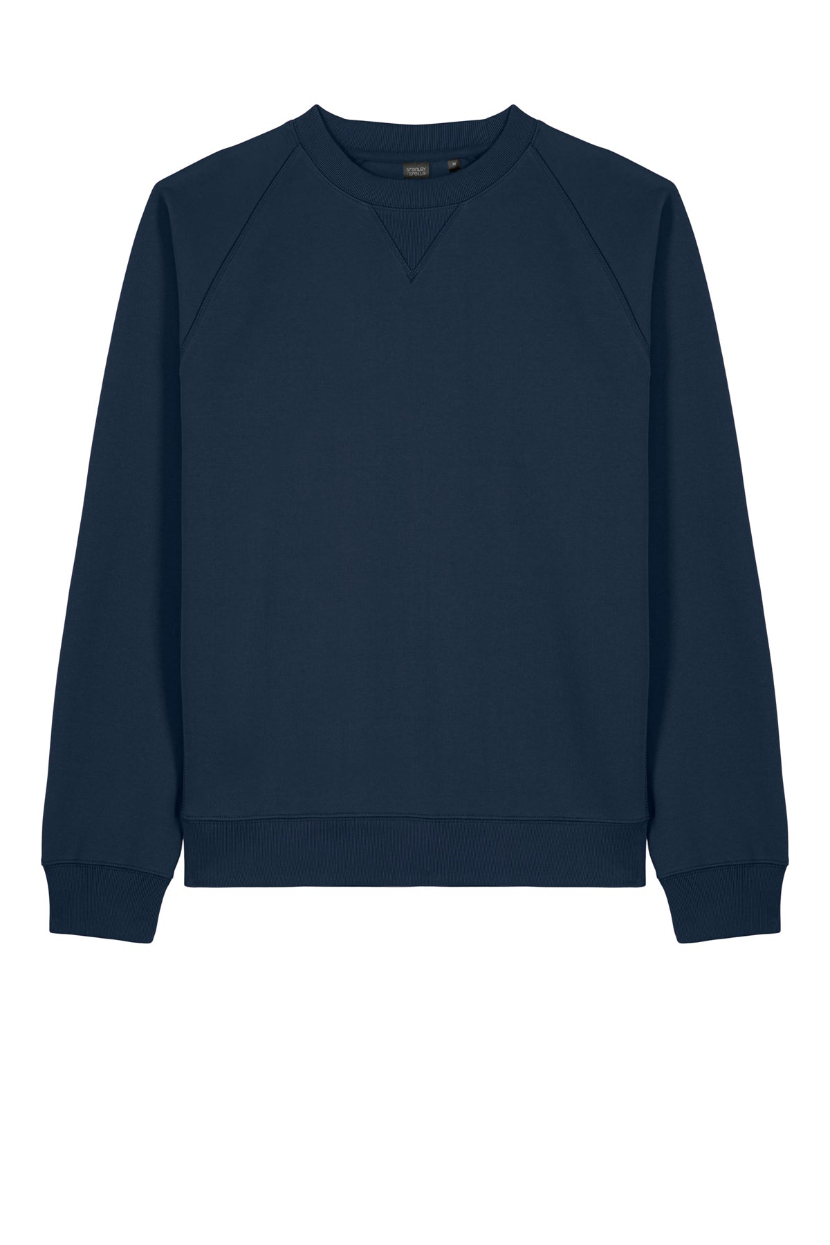 Stanley/Stella Unisex Knoxer Crewneck Sweatshirt in French Navy, front flat