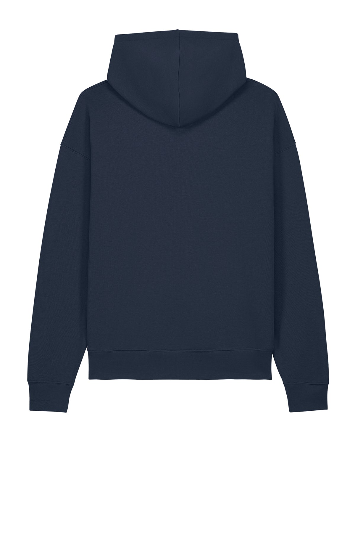 Stanley/Stella Unisex Chaser Hooded Sweatshirt in French Navy, back flat