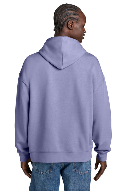 Stanley/Stella Unisex Chaser Hooded Sweatshirt in Violet, back on model