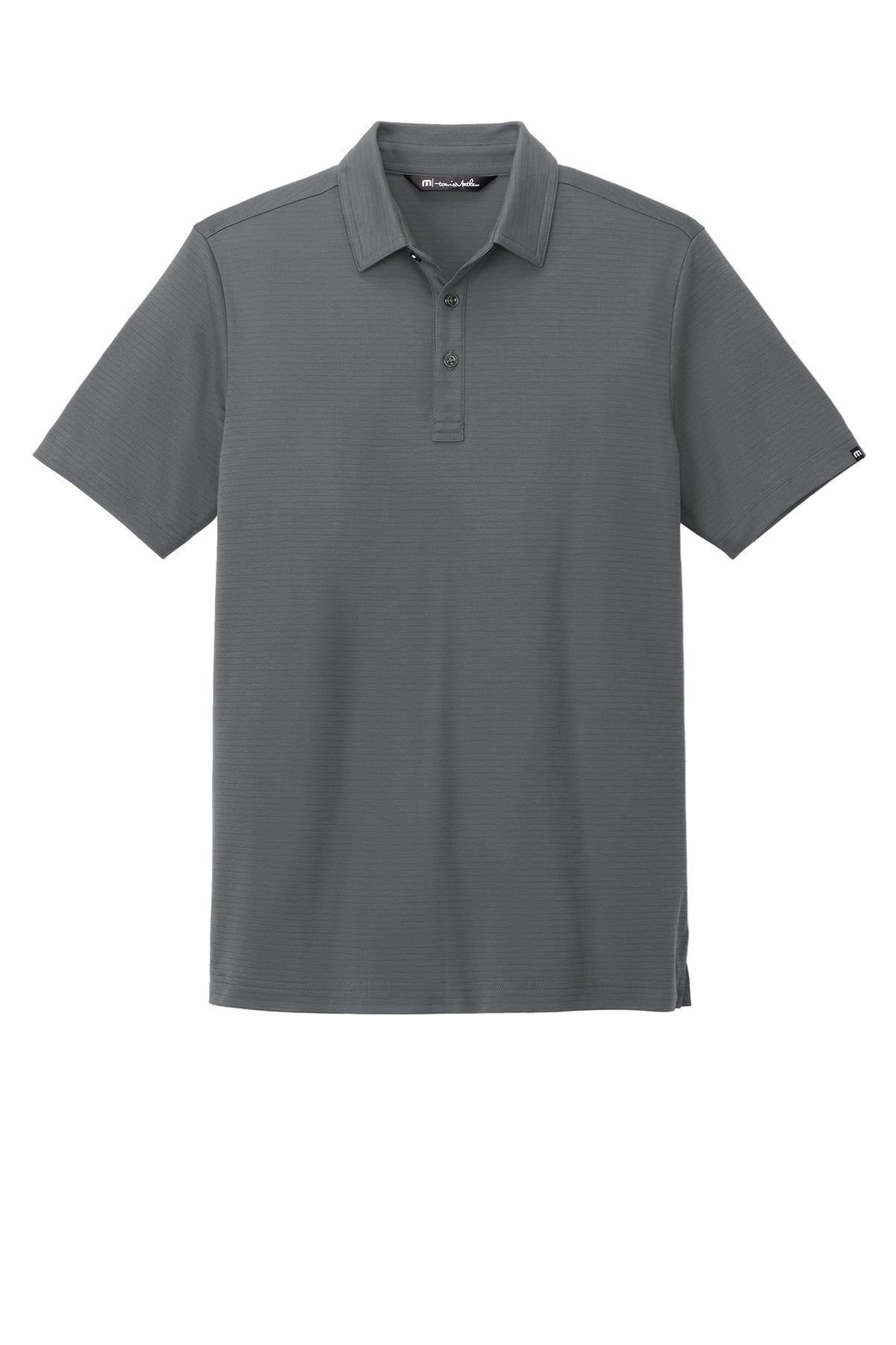 TravisMathew Bayfront Solid Polo in Dark Grey, view