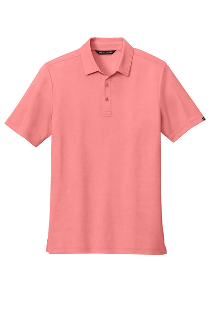 TravisMathew Oceanside Heather Polo in Cardinal Heather, view