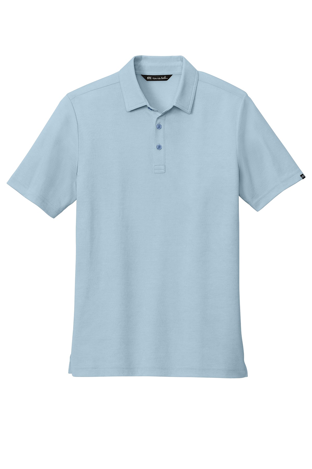 TravisMathew Oceanside Heather Polo in Allure Heather, view