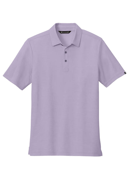 TravisMathew Oceanside Heather Polo in Purple Sage Heather, view