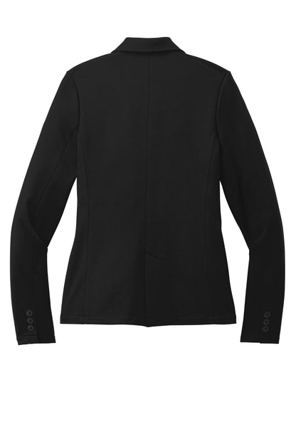 Mercer+Mettle Women’s Relaxed Knit Blazer in Deep Black, view