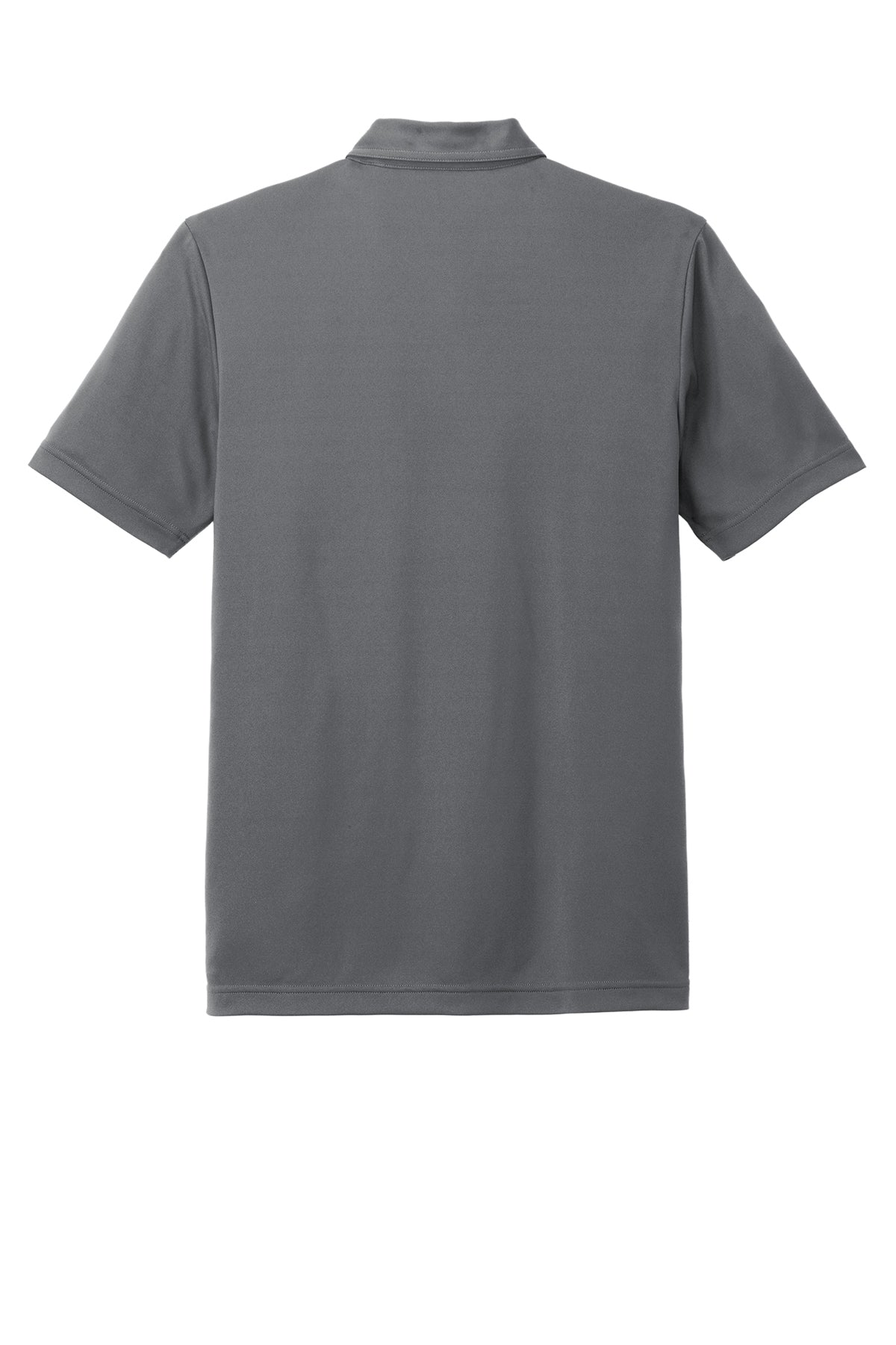 TravisMathew Coto Performance Chest Stripe Polo in Dark Grey, view