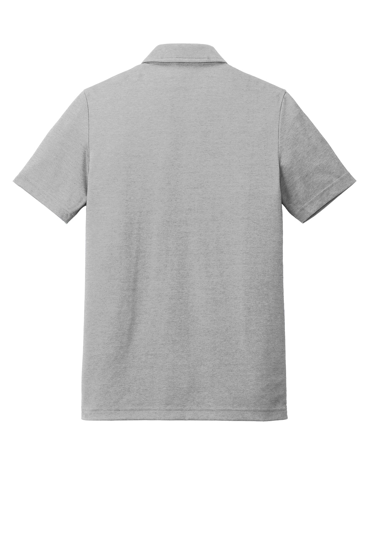 TravisMathew Coastal Chest Stripe Polo in Quiet Shade Grey Heather, view