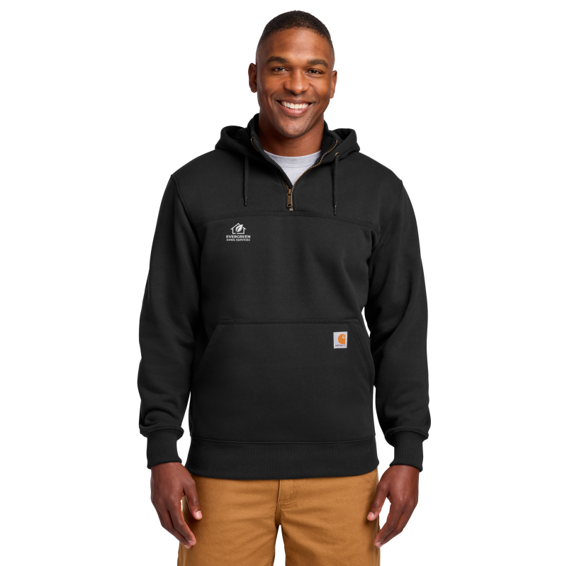 Carhartt® Rain Defender® Paxton Heavyweight Hooded Zip Mock Sweatshirt