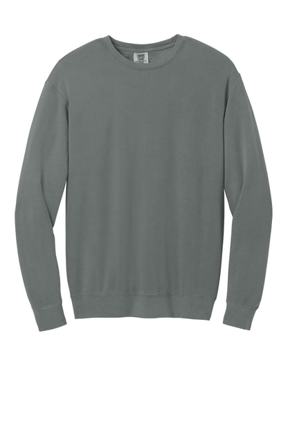 Comfort Colors Lightweight Crewneck Sweatshirt - Grey - flat front