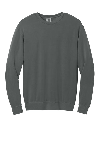 Comfort Colors Lightweight Crewneck Sweatshirt - Pepper - flat front