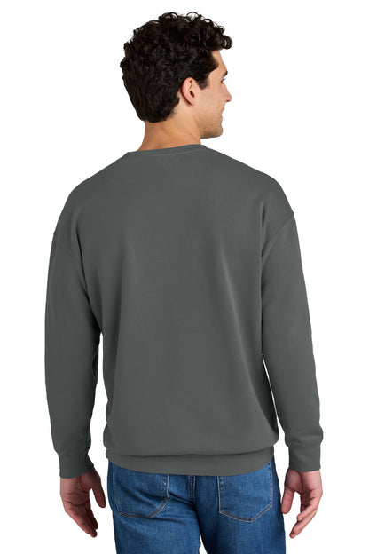 Comfort Colors Lightweight Crewneck Sweatshirt - Pepper - back