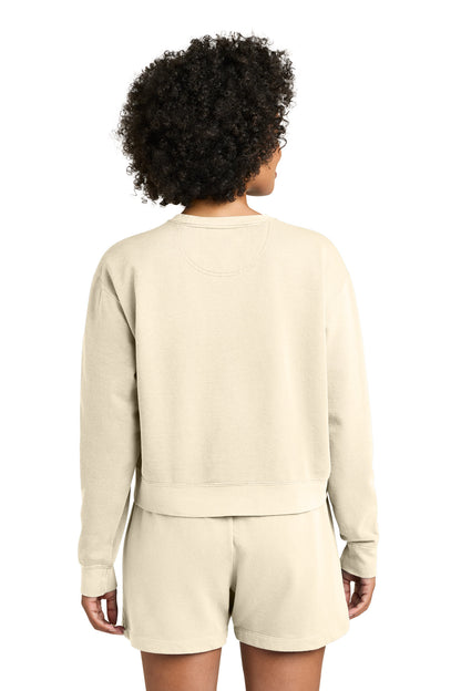 Comfort Colors Women's Mid-Length Crewneck Sweatshirt - Ivory - back