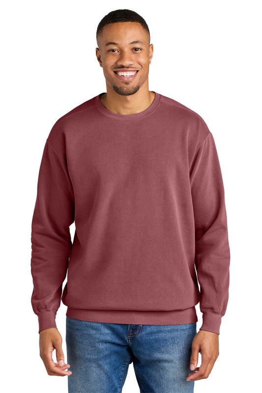 COMFORT COLORS Ring Spun Crewneck Sweatshirt - Crimson - front