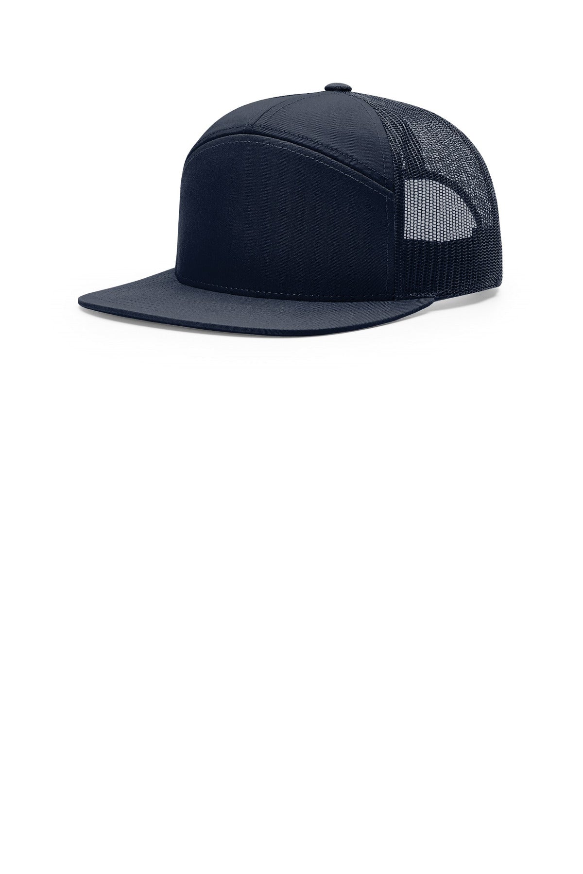 Richardson 7-Panel Trucker - Navy - front