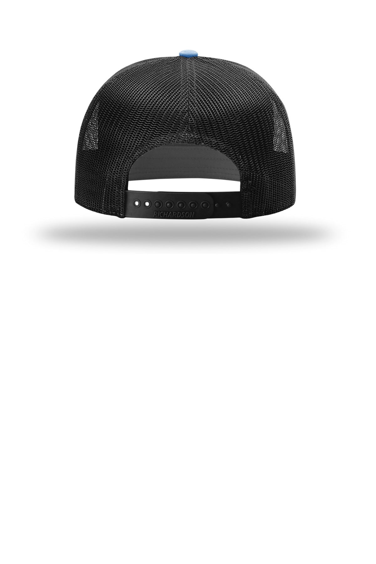 Richardson 7-Panel Trucker - Royal/ Black - flat back