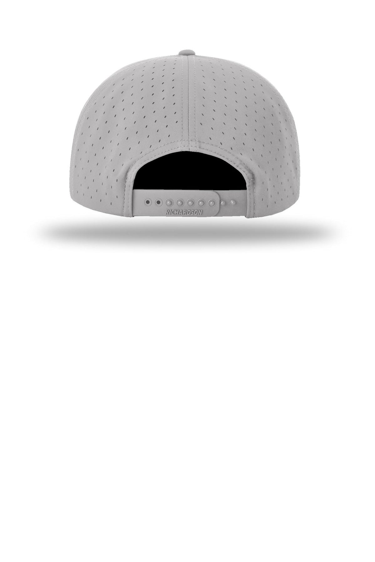 Richardson Cannon 7-Panel Flatbill - Grey - flat back