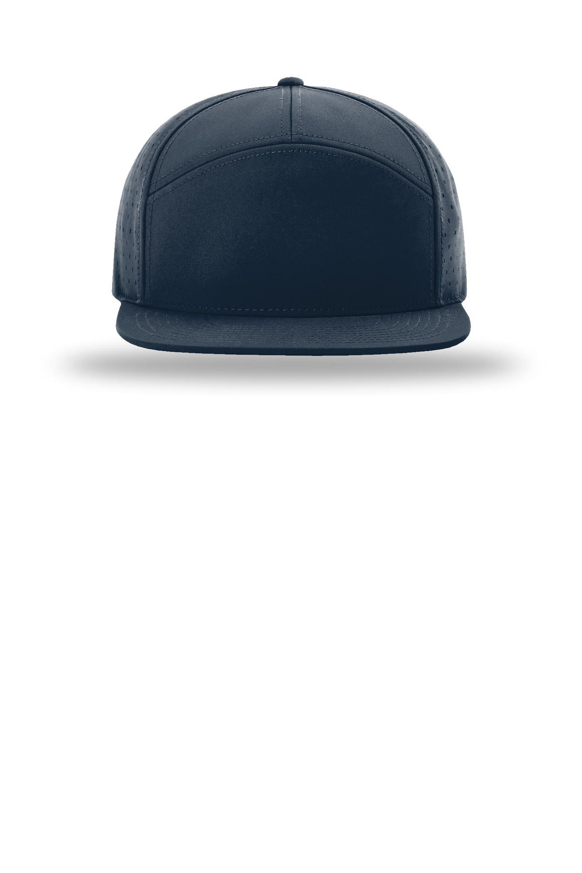 Richardson Cannon 7-Panel Flatbill - Light Navy - flat front