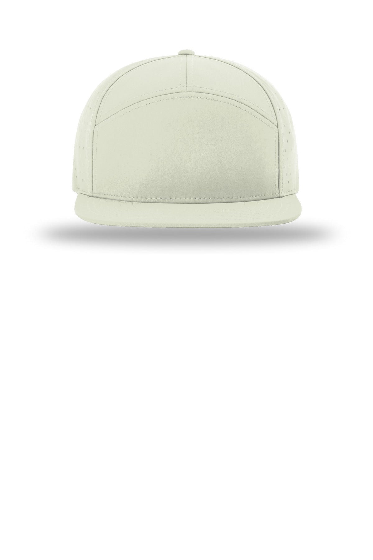 Richardson Cannon 7-Panel Flatbill - Oat Milk - flat front