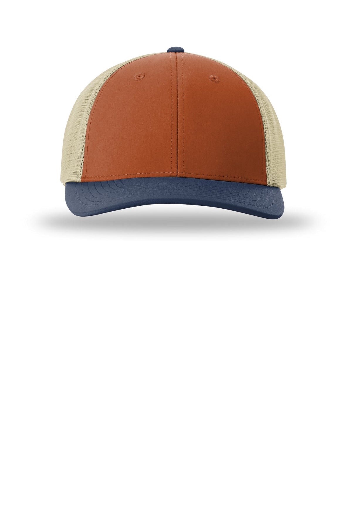 Richardson Hood River - Desert Orange/ Light Khaki/ Insignia Blue - flat front