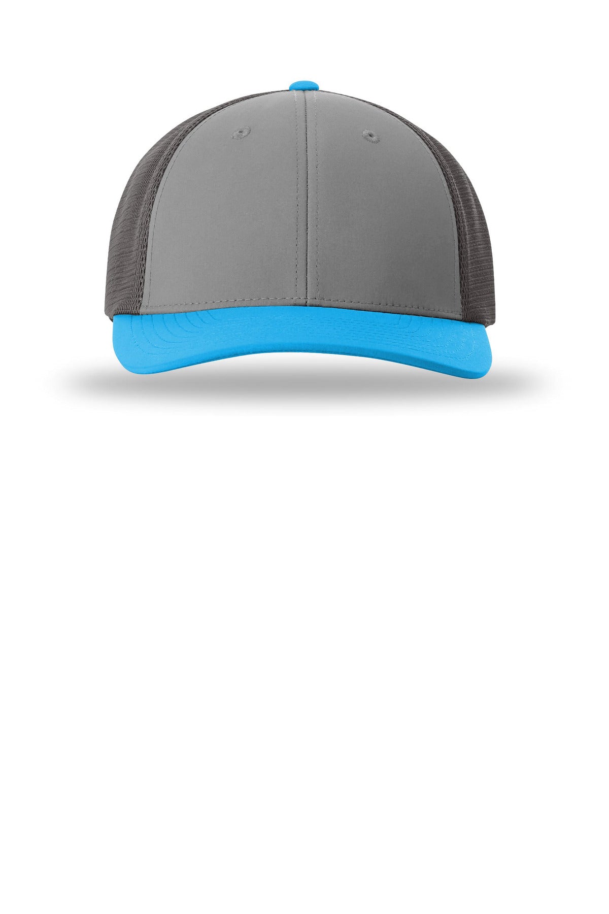 Richardson Hood River - Cement Grey/ Dark Charcoal/ Pool Blue - flat front