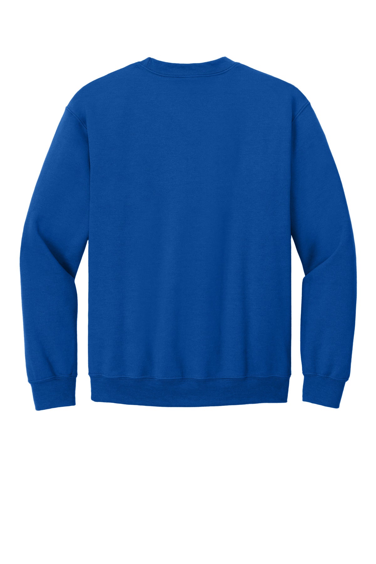 Gildan Heavy Blend Crewneck Sweatshirt - Royal - flat back