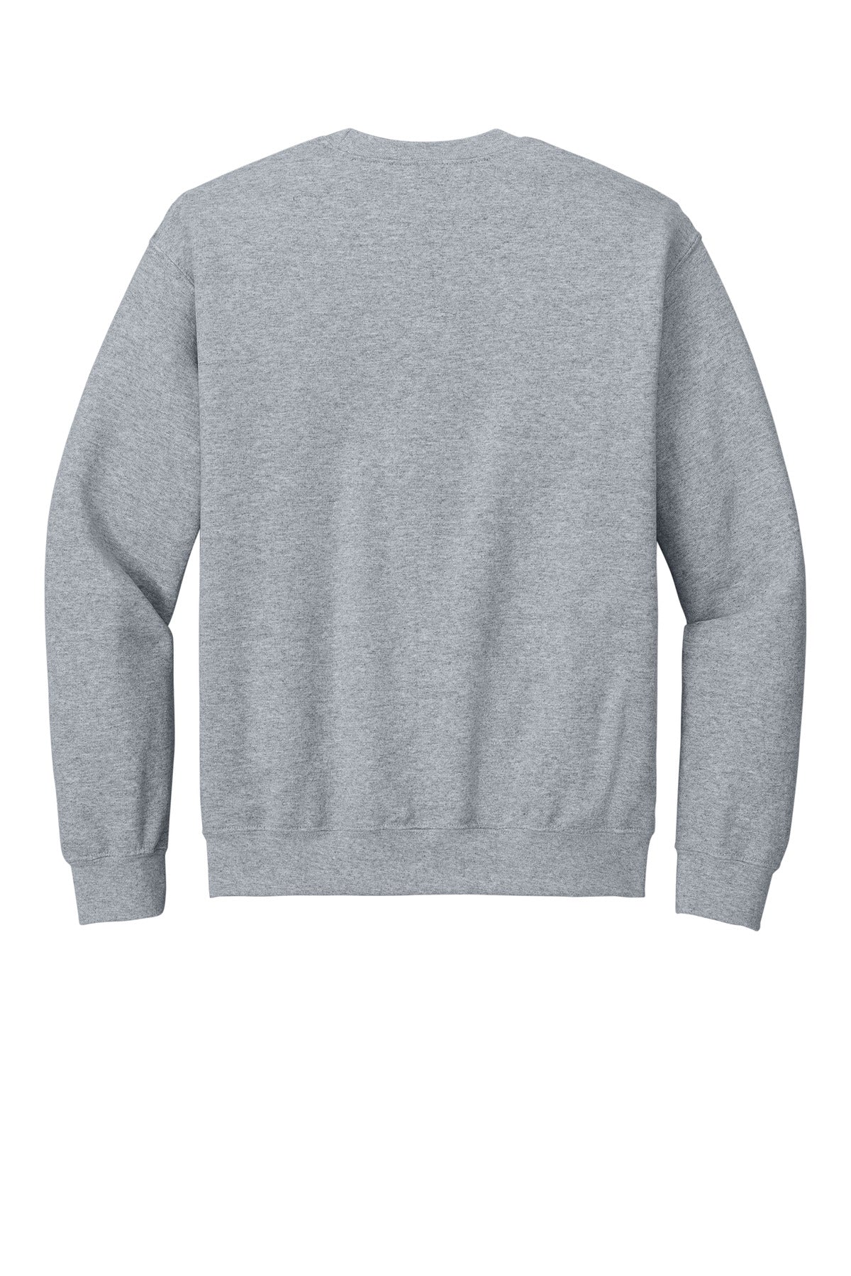 Gildan Heavy Blend Crewneck Sweatshirt - Sport Grey - flat back