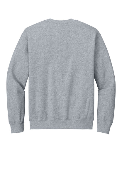 Gildan Heavy Blend Crewneck Sweatshirt - Sport Grey - flat back