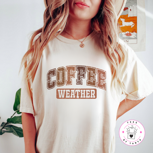 Coffee Weather Autumn T-Shirt