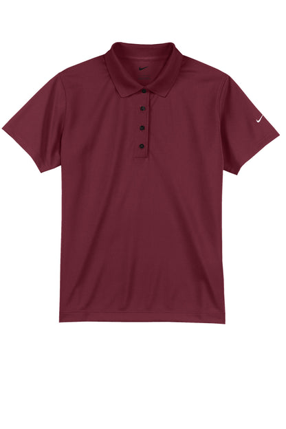 Nike Women's Tech Basic Dri-FIT Polo - Team Red - flat front