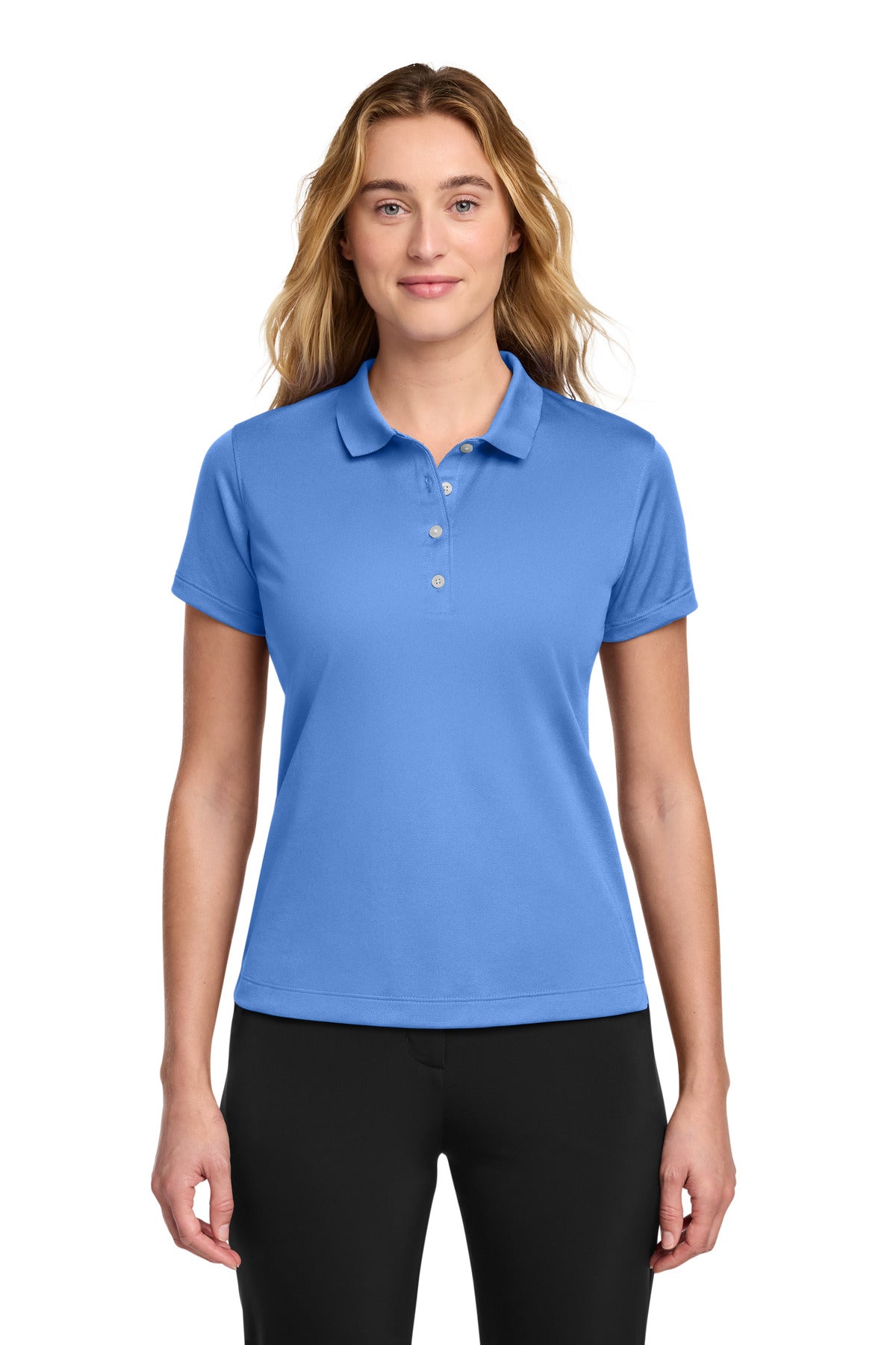 Nike Women's Tech Basic Dri-FIT Polo - University Blue - front