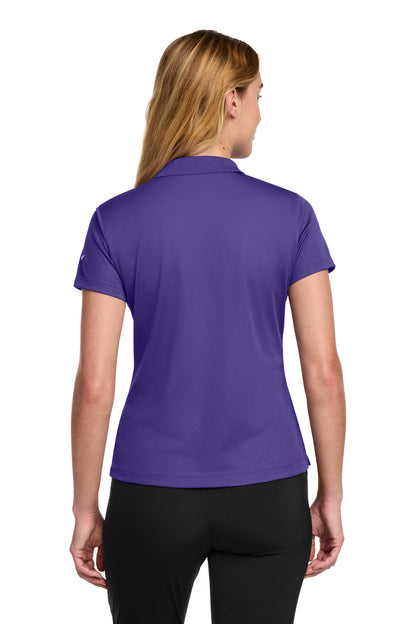 Nike Women's Tech Basic Dri-FIT Polo - Varsity Purple - back