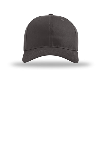 Richardson Pro Twill Snapback - Charcoal - flat front