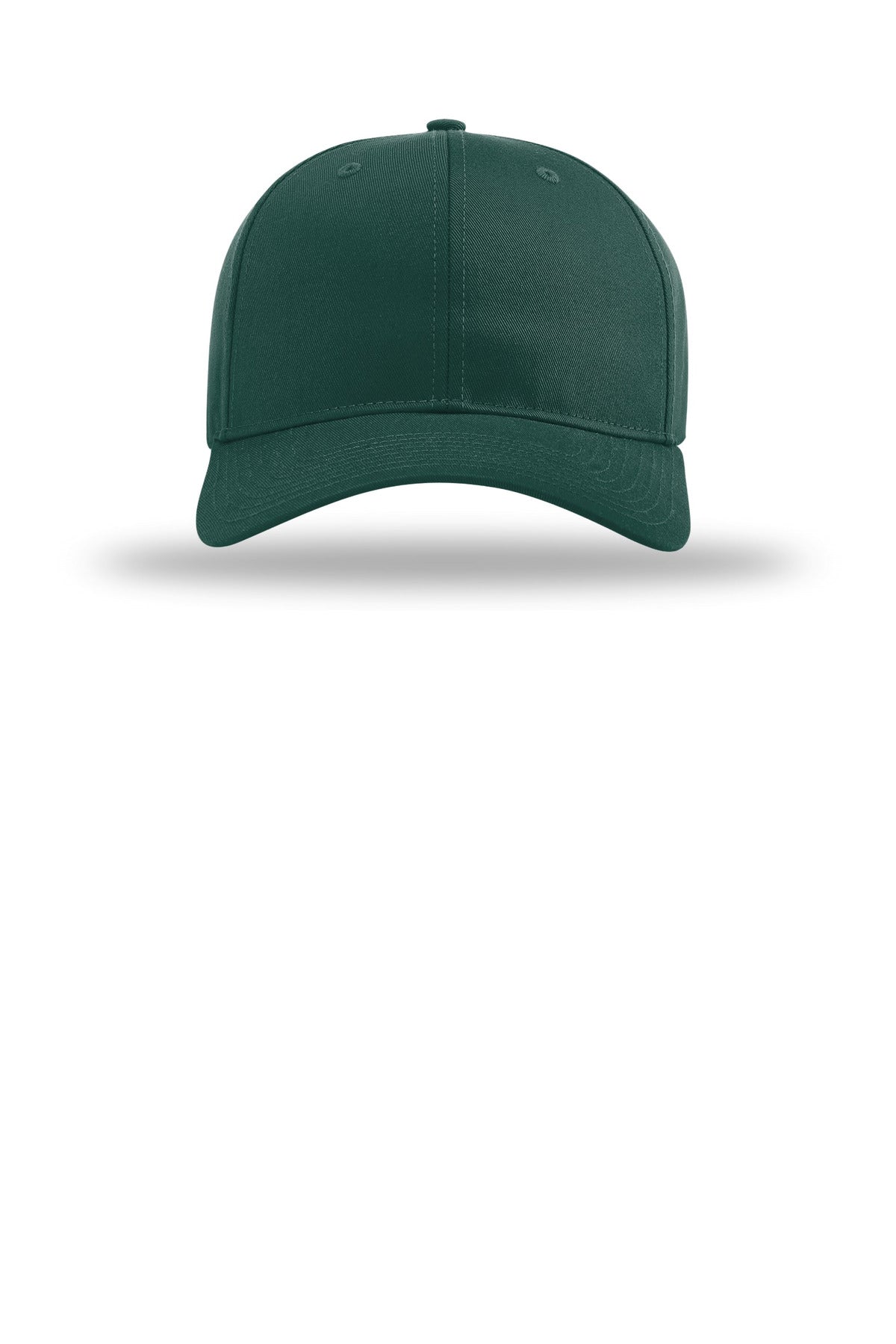 Richardson Pro Twill Snapback - Dark Green - flat front