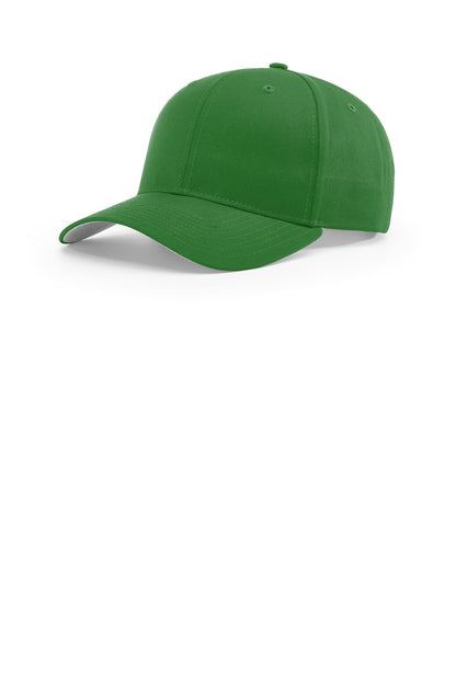 Richardson Pro Twill Snapback - Kelly - front