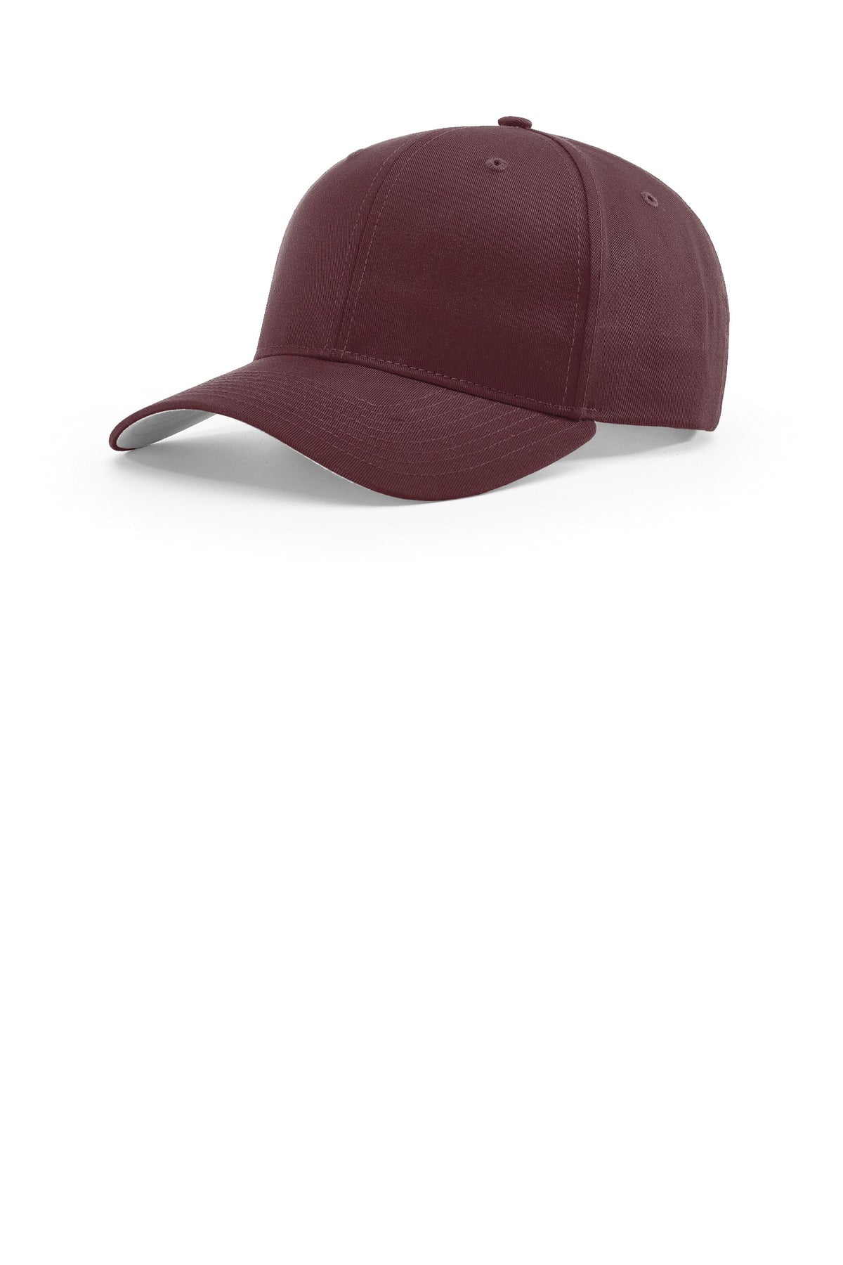 Richardson Pro Twill Snapback - Maroon - front