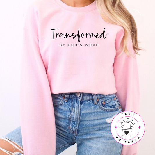 Transformed by God's Word Shirt