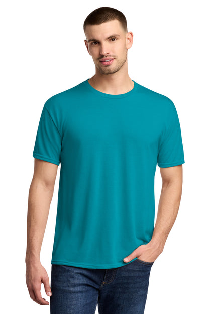 Jerzees Dri-Power 100% Polyester T-Shirt - California Blue - front