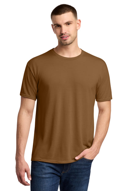 Jerzees Dri-Power 100% Polyester T-Shirt - Golden Pecan - front