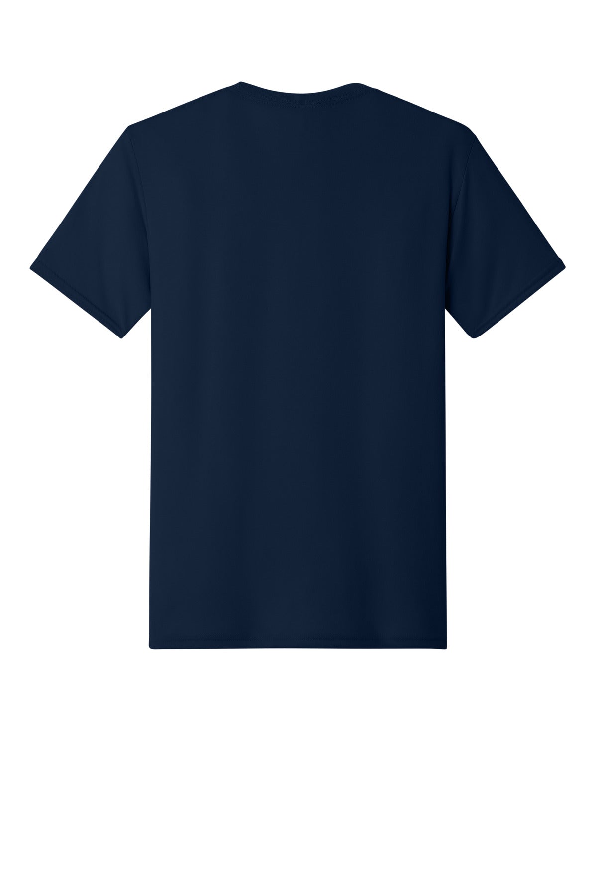Jerzees Dri-Power 100% Polyester T-Shirt - J. Navy - flat back