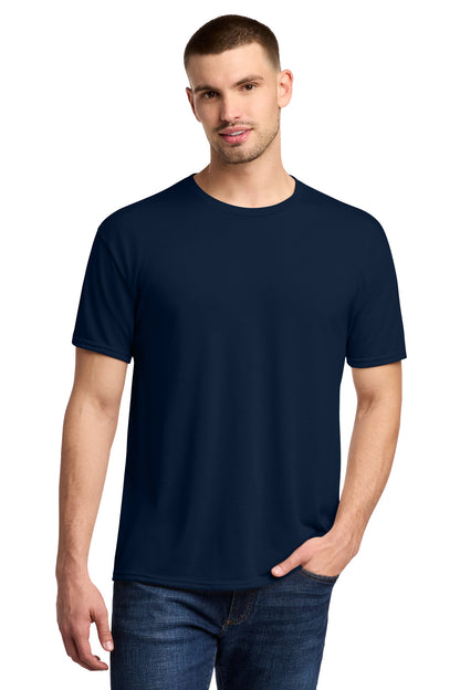 Jerzees Dri-Power 100% Polyester T-Shirt - J. Navy - front