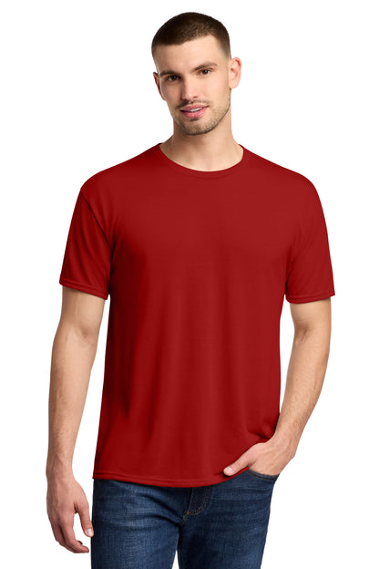 Jerzees Dri-Power 100% Polyester T-Shirt - True Red - front