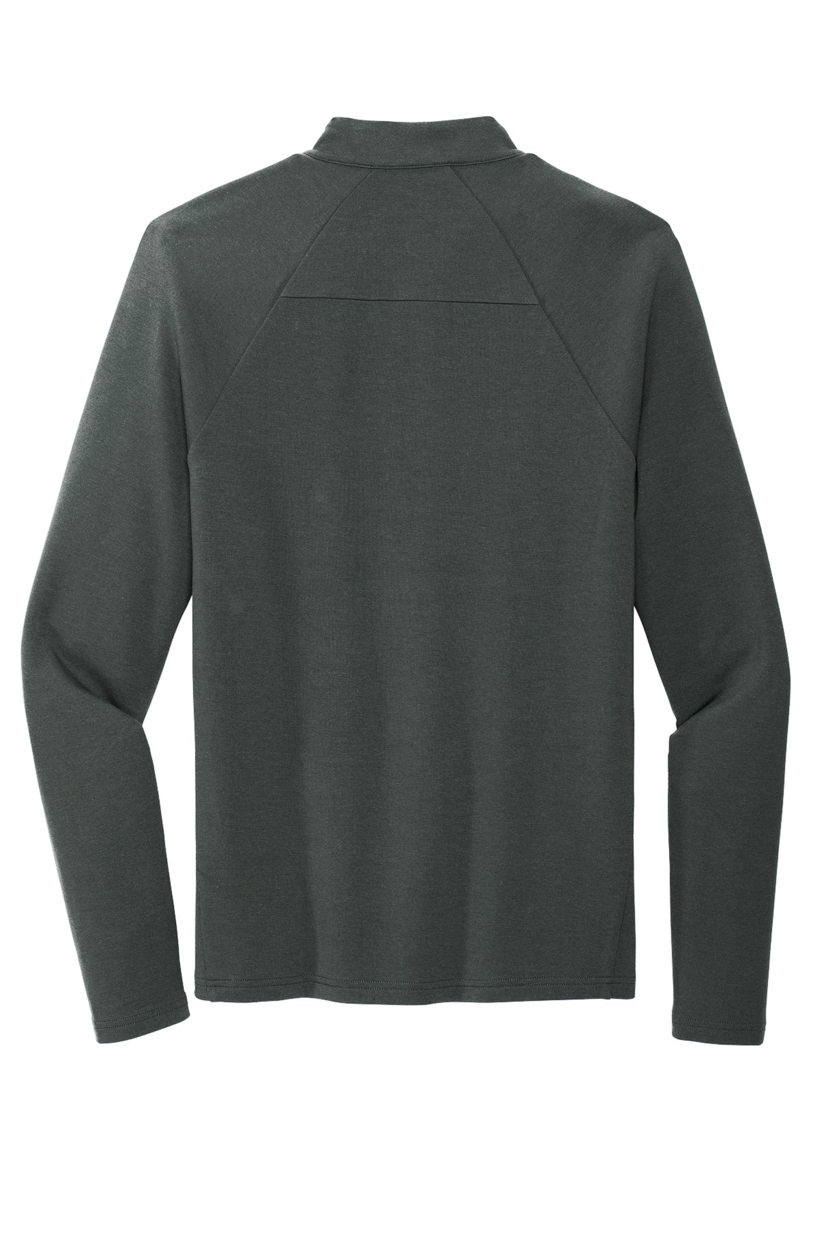 Mercer+Mettle Stretch 1/4-Zip Pullover in Anchor Grey, back flat