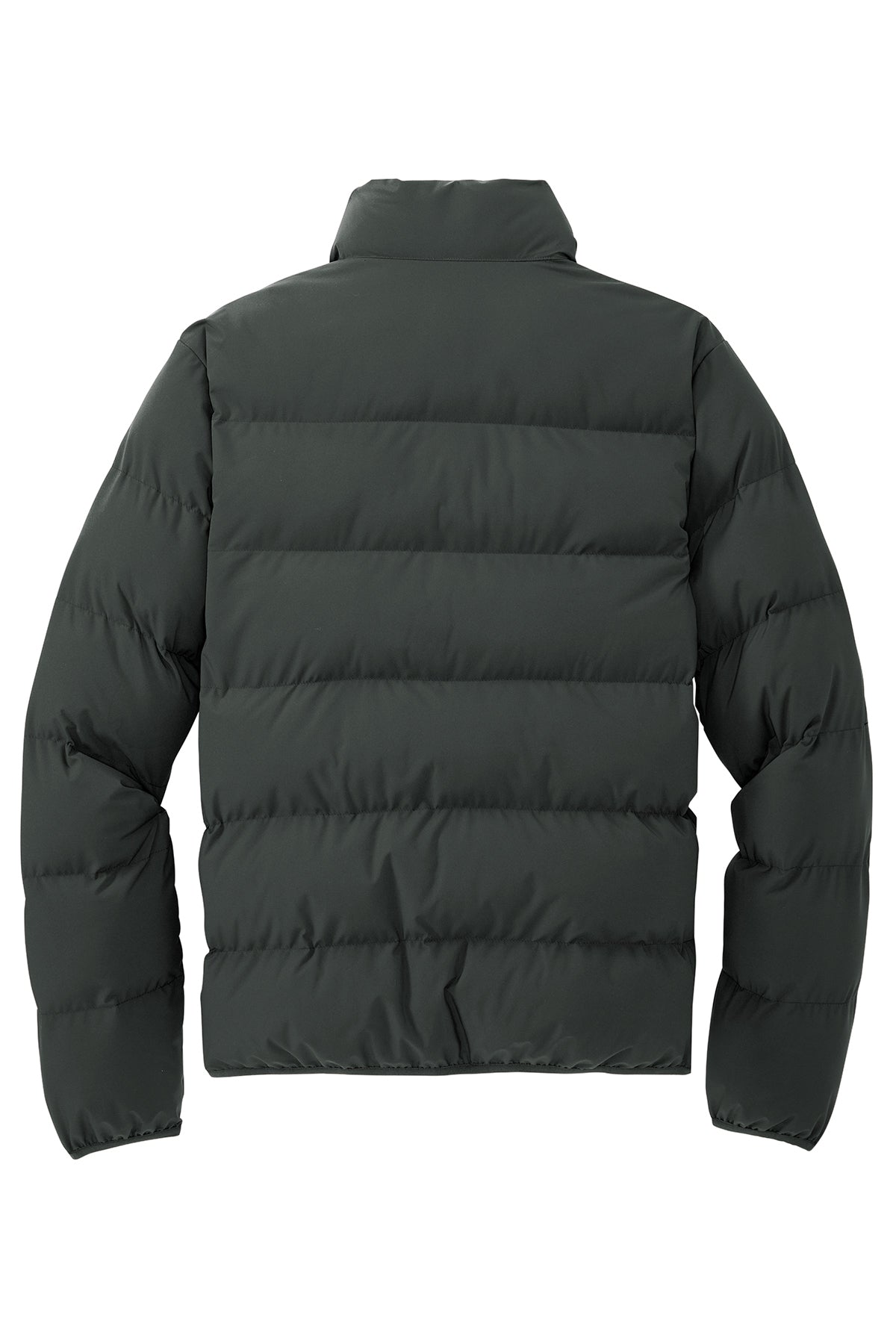 Mercer+Mettle Puffy Jacket in Anchor Grey, back flat