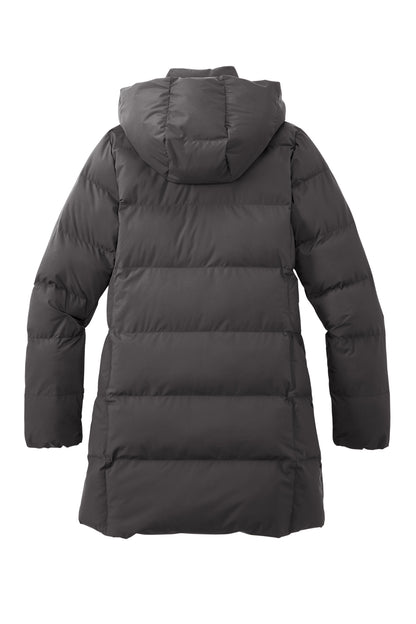 Mercer+Mettle Women’s Puffy Parka in Anchor Grey, back flat