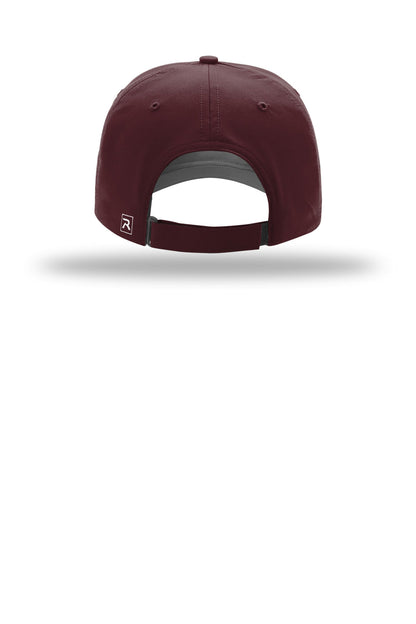 Richardson Casual Performance Lite - Maroon - flat back